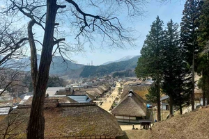 Khám phá làng cổ Ouchi-juku, Nhật Bản vào mùa xuân