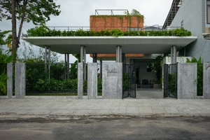 Ngôi nhà ở Quảng Nam chống nóng nhờ khoảng đệm