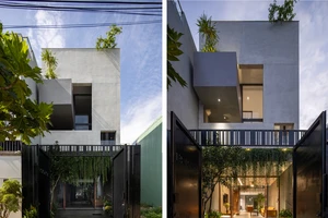 Ngôi nhà tự 'thở' và 'mở' ở Đà Nẵng