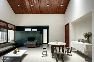 Ngôi nhà chỉ nhìn đã thấy an yên ở Tiền Giang 