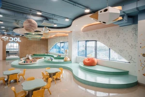 Thiết kế khu vui chơi độc đáo cho trẻ