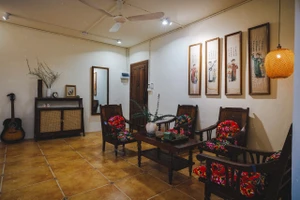 Cải tạo ngôi nhà mang nét Hà Nội xưa