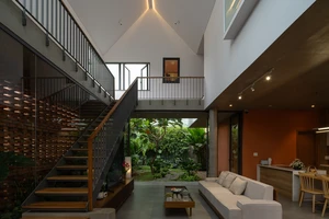 Ngôi nhà Bắc Bộ của gia đình 3 thế hệ ở TP Pleiku