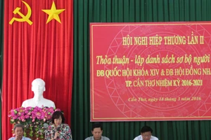 Cần Thơ: Không có người nào tự ứng cử đại biểu Quốc hội 