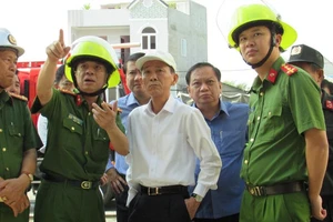 Cục Cảnh sát đến chỉ đạo dập vụ cháy tại Cần Thơ