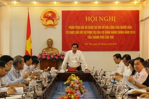 Cần Thơ: Tìm cách tăng sự hài lòng của dân vào chính quyền