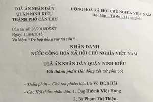 Bị hủy án vì không xác định rõ số hàng, tiền đã giao nhận