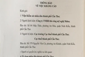 Cục Thuế kháng cáo vụ bị tòa xử thua doanh nghiệp
