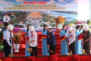 Chủ tịch Quốc hội dự lễ khởi công Di tích lịch sử Lộ Vòng Cung