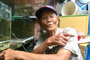 Cụ ông 70 năm đam mê cá lia thia