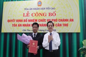 TAND TP Cần Thơ có Phó Chánh án mới
