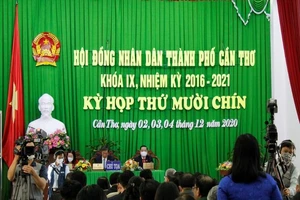 Kỳ họp HĐND TP Cần Thơ gần đây nhất là kỳ họp thứ 19 hồi cuối năm 2020. Ảnh: NHẪN NAM
