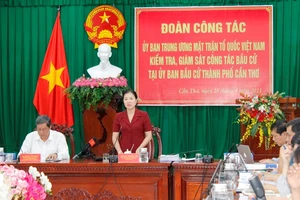 Cần Thơ: Chậm nhất ngày 3-5 niêm yết danh sách người ứng cử