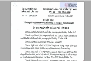Cần Thơ dự kiến chi gần 30 tỉ đồng đầu tư Sàn giao dịch công nghệ