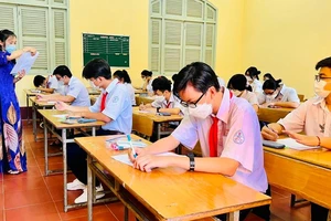 Hơn 14.000 học sinh ở Cần Thơ bước vào kỳ thi tuyển sinh lớp 10 