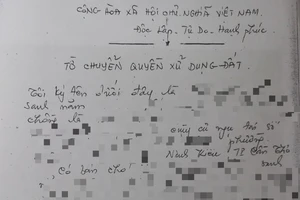 Tòa công nhận một hợp đồng chuyển nhượng đất bằng giấy tay