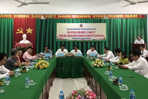 TAND TP Cần Thơ gặp gỡ nhạc sĩ hưởng ứng, tham gia Cuộc thi sáng tác ca khúc về TAND 