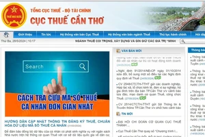 Cục Thuế TP Cần Thơ cảnh báo lừa đảo, mạo danh cơ quan thuế, công chức thuế