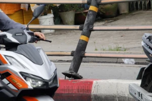 Những dải phân cách chưa đẹp ở TP Cần Thơ