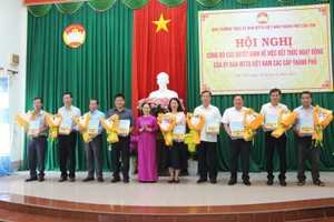  Kết thúc hoạt động của Ủy ban MTTQ Việt Nam TP Cần Thơ 