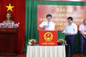 Cần Thơ: 22 xã, phường có tỉ lệ cử tri đi bầu đạt 100%