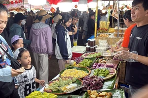 Cần Thơ: Hàng ngàn người đổ về Lễ hội Bánh dân gian Nam Bộ trước giờ khai mạc