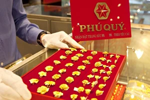 Giá vàng trong nước tăng vọt sau Tết