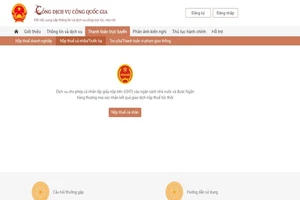 Vietcombank cho thanh toán online trên cổng dịch vụ công