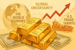 Vì sao giá vàng ‘ngoại’ bất ngờ bứt tốc?