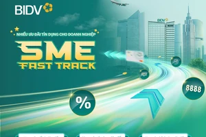 Ưu đãi vay vốn đặc biệt cho doanh nghiệp với BIDV SME Fast Track