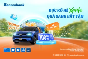 Sacombank tung chuỗi ưu đãi lớn chào hè 2025