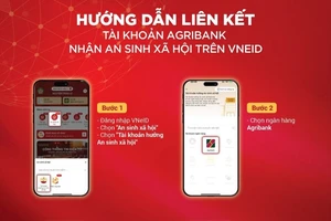 Hàng loạt ngân hàng liên kết tài khoản an sinh xã hội trên ứng dụng VneID 