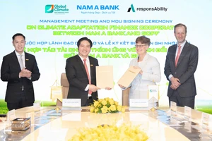 Nam A Bank và GCPF hợp tác xây dựng khung tài chính ứng phó biến đổi khí hậu từ 2026