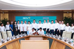 BIDV và HUD tăng cường hợp tác hướng tới phát triển bền vững