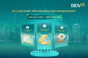 BIDV cung cấp giải pháp tiền gửi vượt trội cho doanh nghiệp