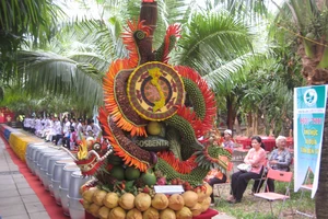 Bến Tre chuẩn bị cho lễ hội dừa 