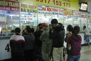 Bến xe Miền Đông bắt đầu bán vé xe Tết Ất Mùi