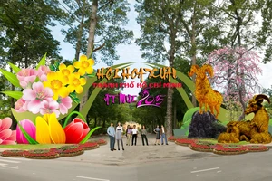 Hội hoa xuân 2015 bắt đầu mở cửa từ 13-2