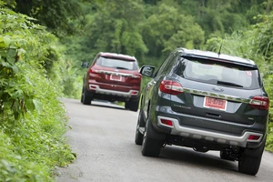 Một ngày 'nhún nhảy' cùng Ford Everest 2016 ở Chiang Rai