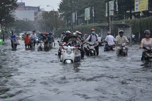 Sài Gòn sắp ngập nhiều nơi do van ngăn triều bị mất