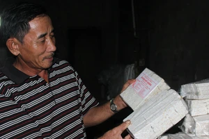 Làng bánh nổ Điền Trang vào mùa tết 