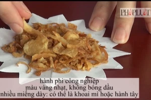 Kinh hoàng công nghệ chế biến hành phi siêu bẩn