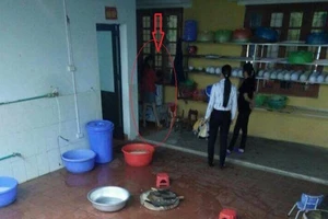 Tạm đình chỉ hiệu trưởng dốc trẻ vào máy vặt lông gà