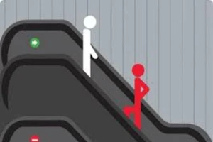 Kỹ năng đi thang cuốn để không xảy ra tai nạn