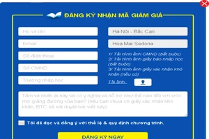  30.000 vé xe giá 10.000 đồng hỗ trợ tân sinh viên