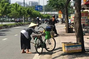 Bà Già Ve Chai liêu xiêu giữa dòng đời bất tận