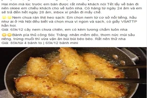 Giáp Tết, thực phẩm nhà làm 'bùng nổ' trên mạng