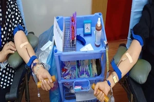 Công đoàn viên Sở Tư pháp TP.HCM hiến máu tình nguyện