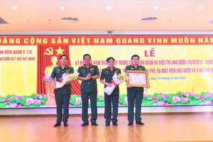 Thứ trưởng Bộ Quốc phòng giao 5 nhiệm vụ cho Bệnh viện Quân y 175