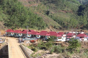 1 góc xã Trà Leng, nơi có 3 trẻ em tử vong dịp Tết Ất Tỵ 2025. Ảnh: THANH NHẬT